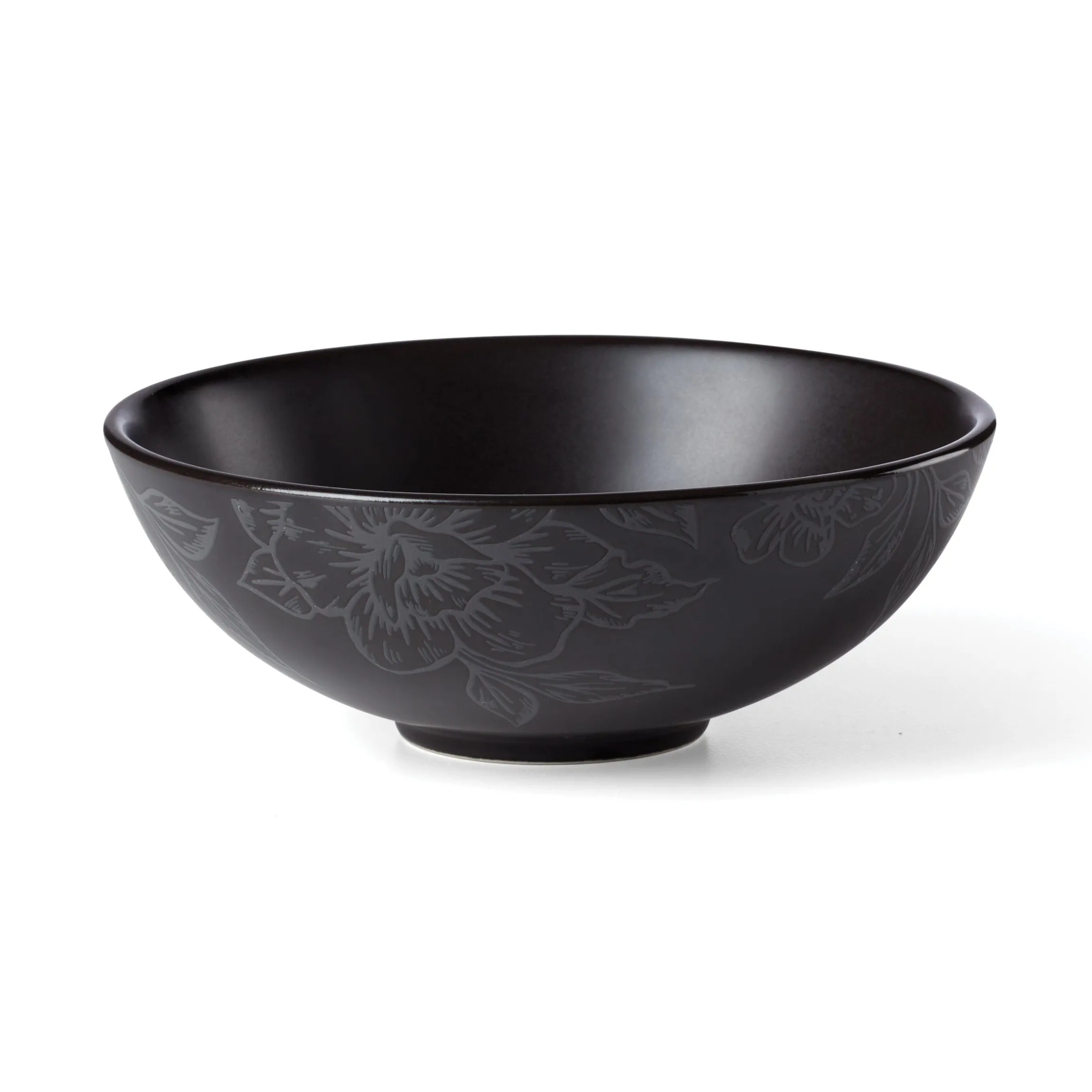Roseto Charcoal 12-Piece Dinnerware Set