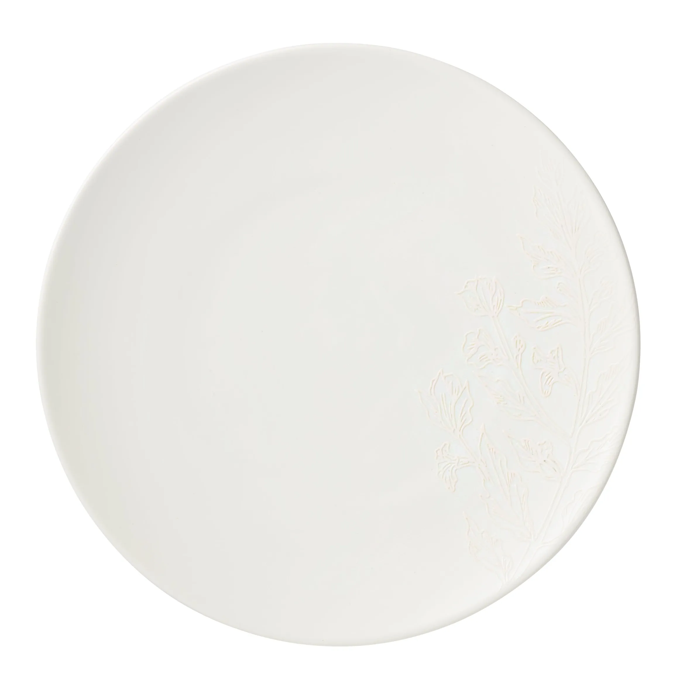 Roseto White 12-Piece Dinnerware Set