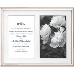 Rosy Glow Double 5x7 Photo Frame