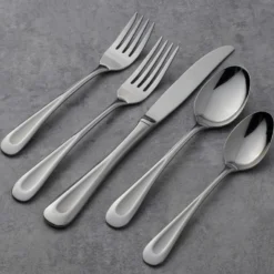 Satin Sand Dune 45-Piece Flatware Set