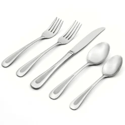 Satin Sand Dune 20-Piece Flatware Set