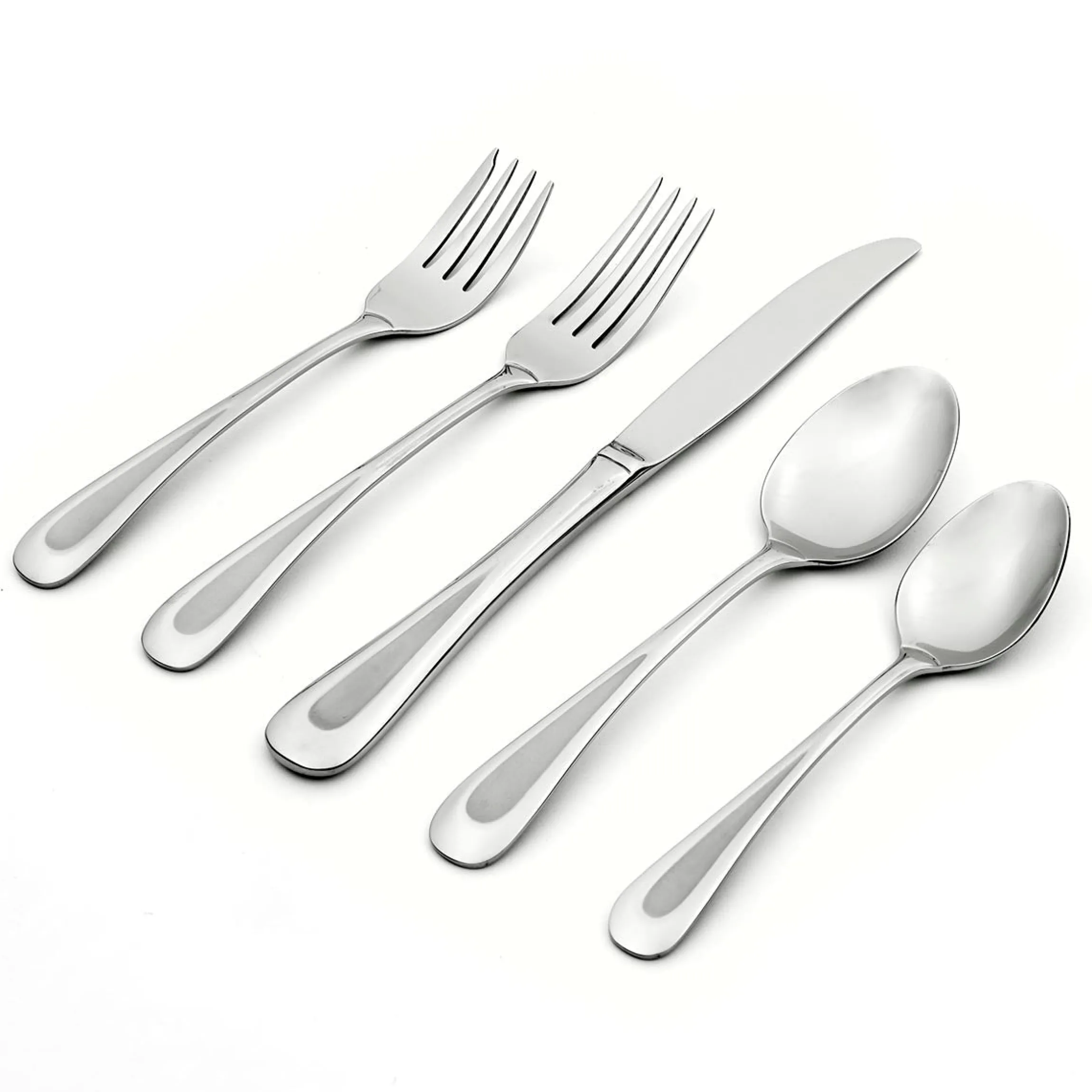 Satin Sand Dune 20-Piece Flatware Set