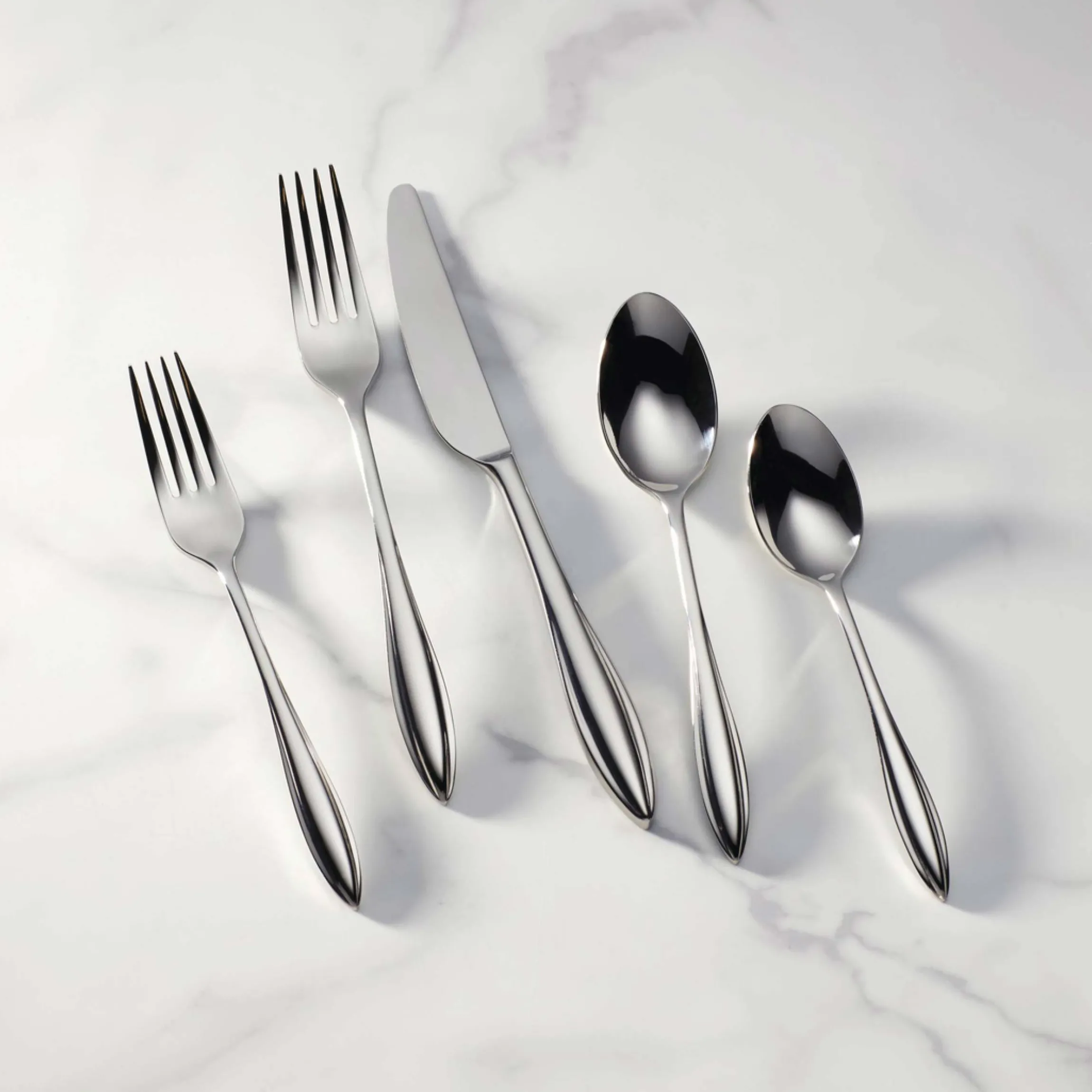 Sculpt 65-Piece Flatware Set