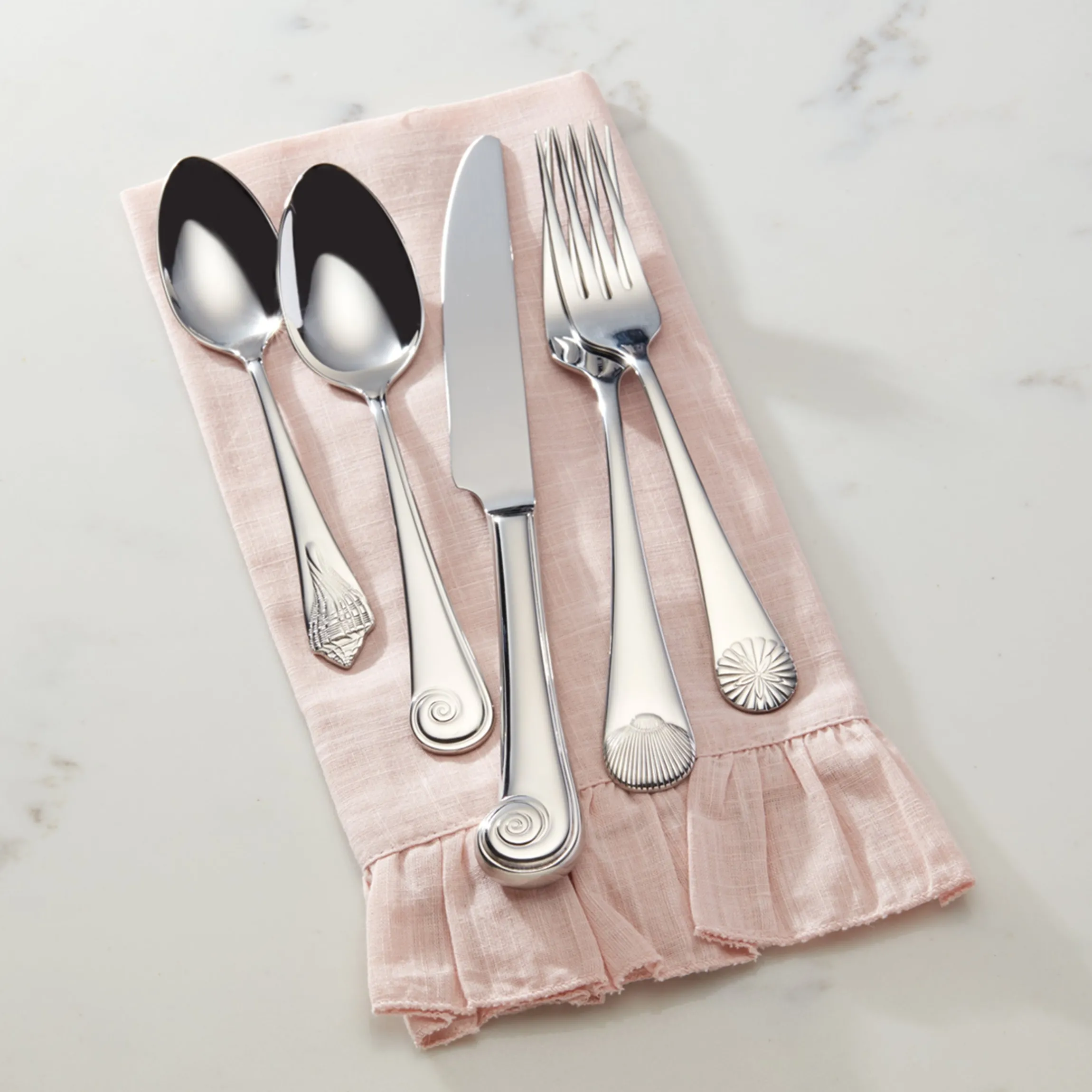 Sea Shell 5-Piece Place Setting