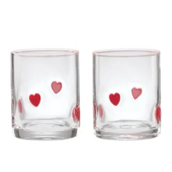 24 Seven Heart Tumbler, Set of 2