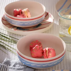 24 Seven Melamine Wharfside 24-Piece Dinnerware Set