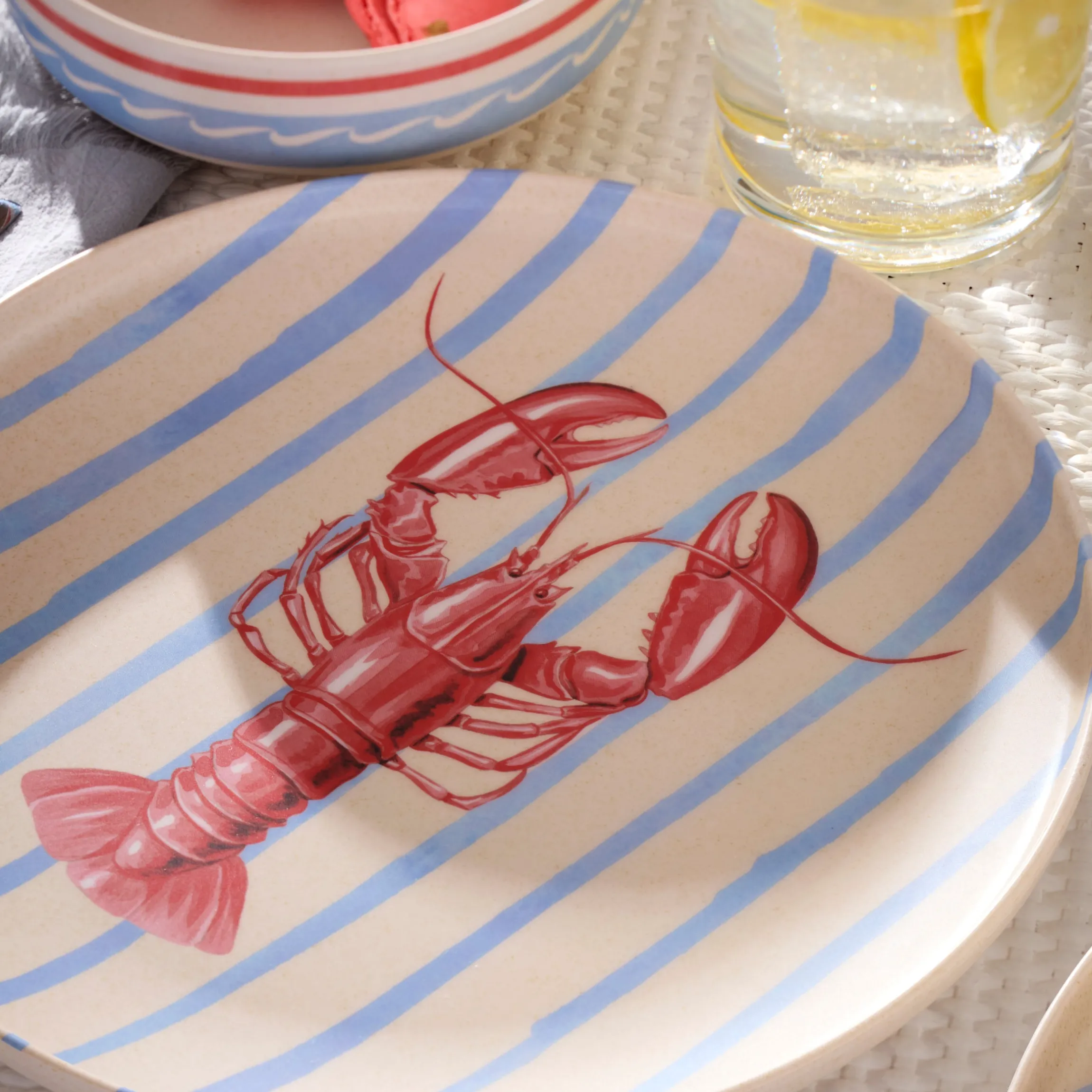 24 Seven Melamine Wharfside 24-Piece Dinnerware Set