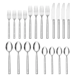 Shangrila Frosted 20-Piece Flatware Set