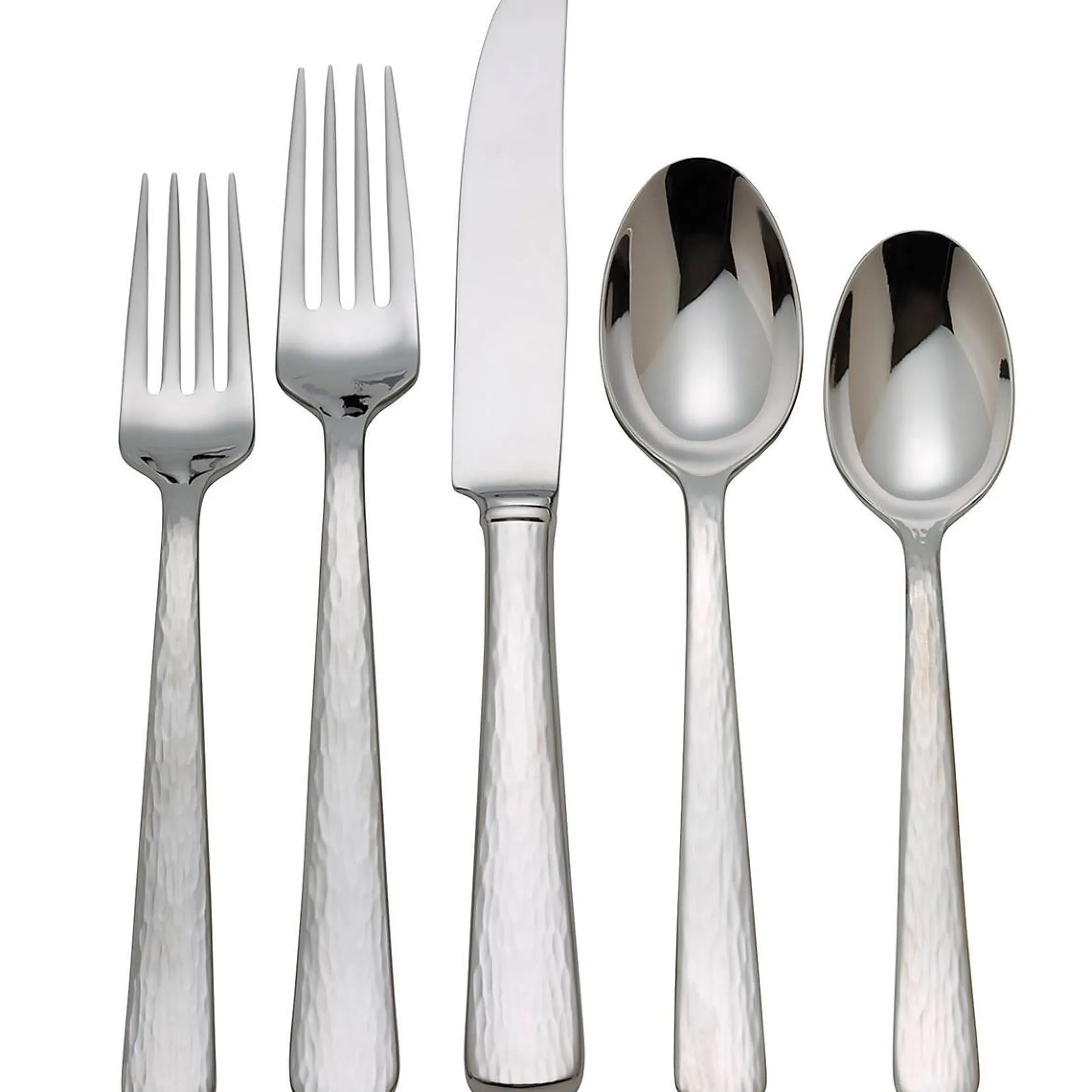 Silver Echo 5-Piece Place Setting