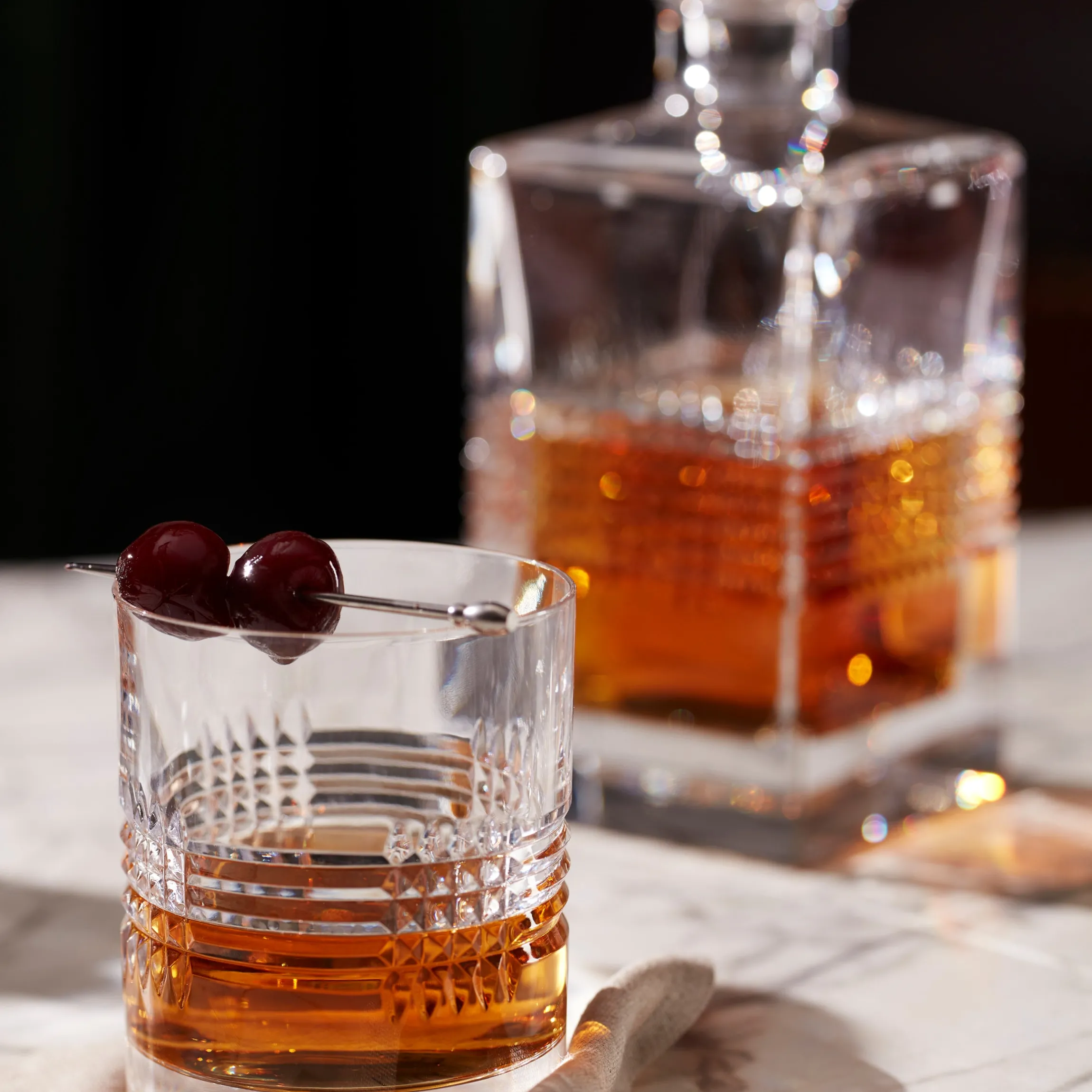 Sloane Crystsal 5-Piece Whiskey Set