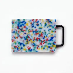 Small Multicolor Confetti Cutting Board