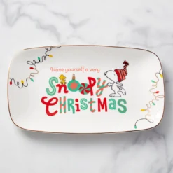 Snoopy Christmas Hors d'Oeuvre Tray