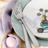Snoopy Easter Accent Plates, Set of 4