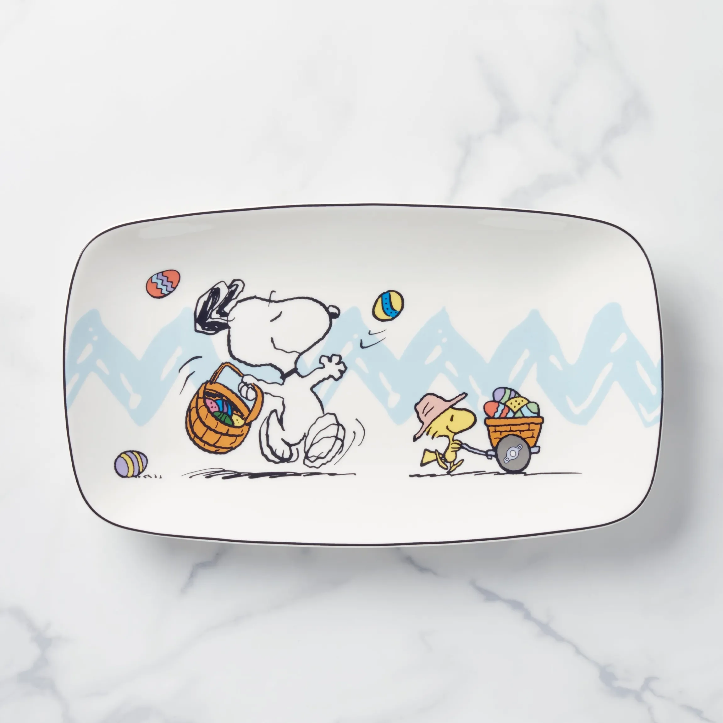 Snoopy Easter Hors d'Oeuvre Tray