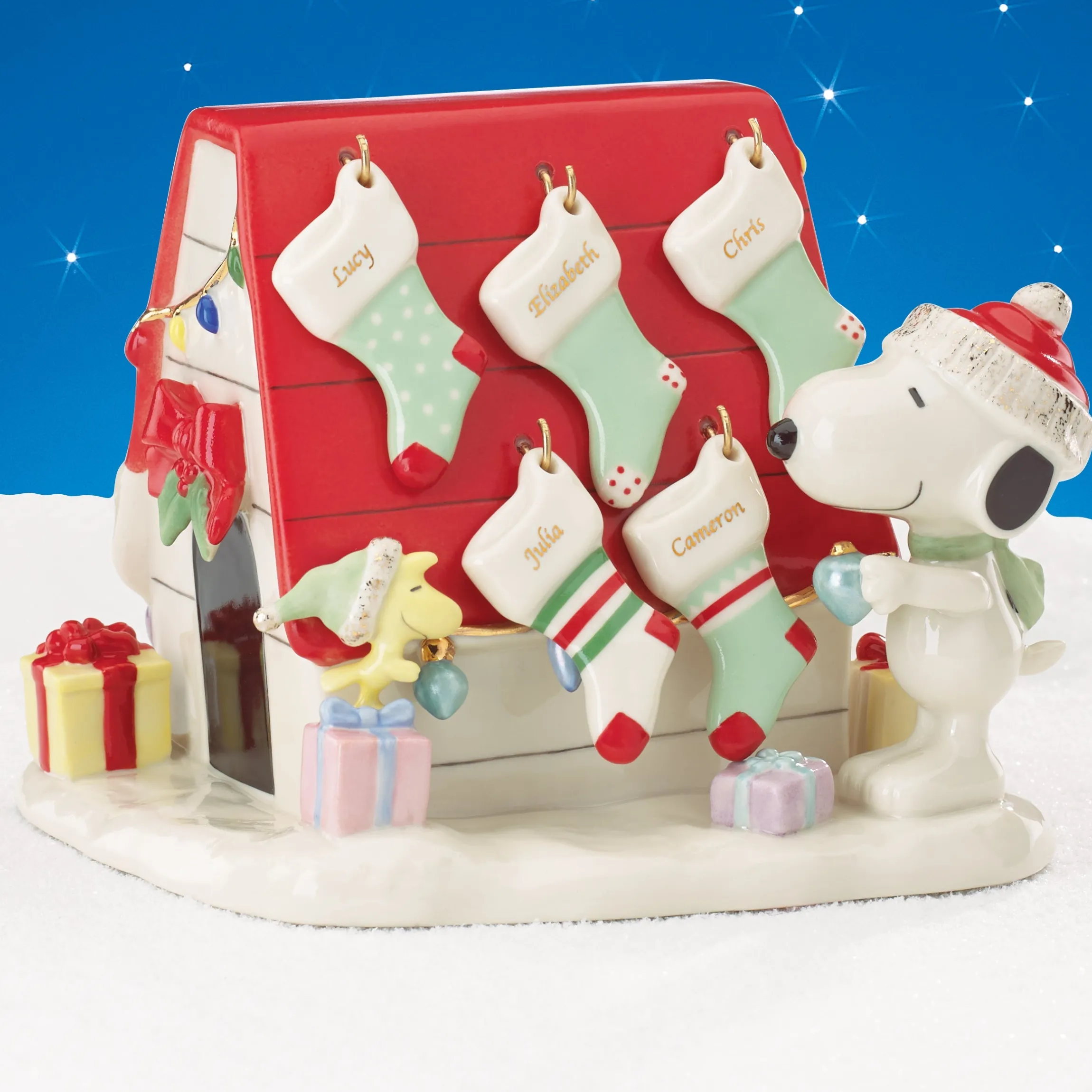 Snoopy's Christmas Decor For You Figurine