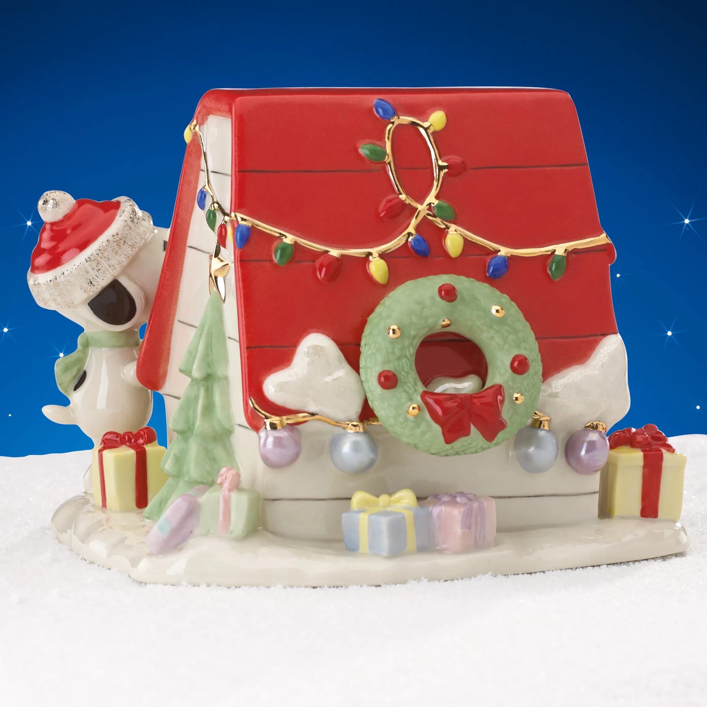 Snoopy's Christmas Decor For You Figurine