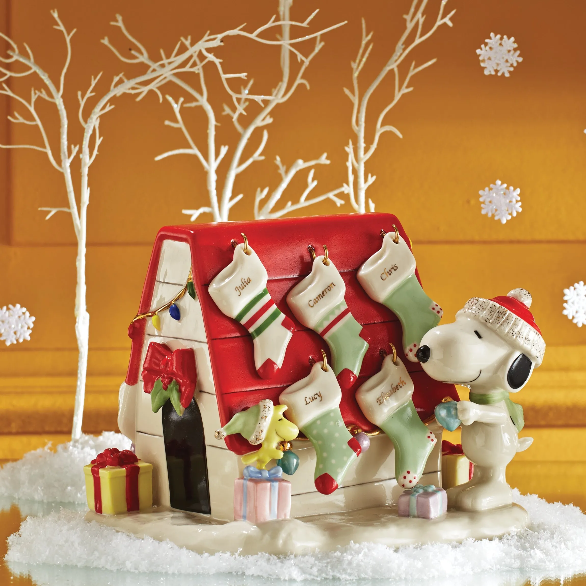 Snoopy's Christmas Decor For You Figurine