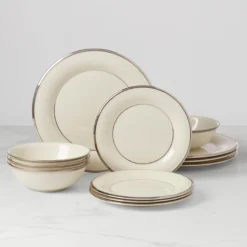 Solitaire 12-Piece Dinnerware Set