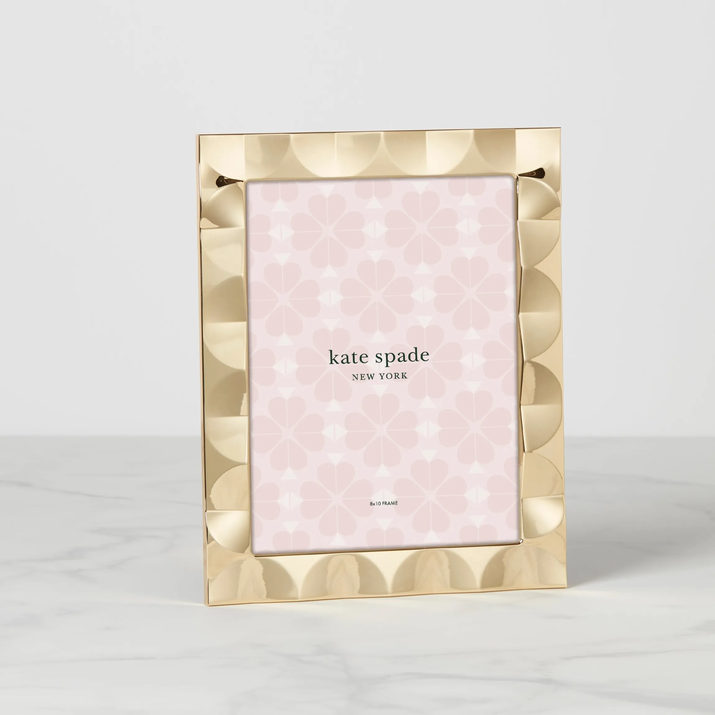 South Street Gold 8x10 Scallop Photo Frame