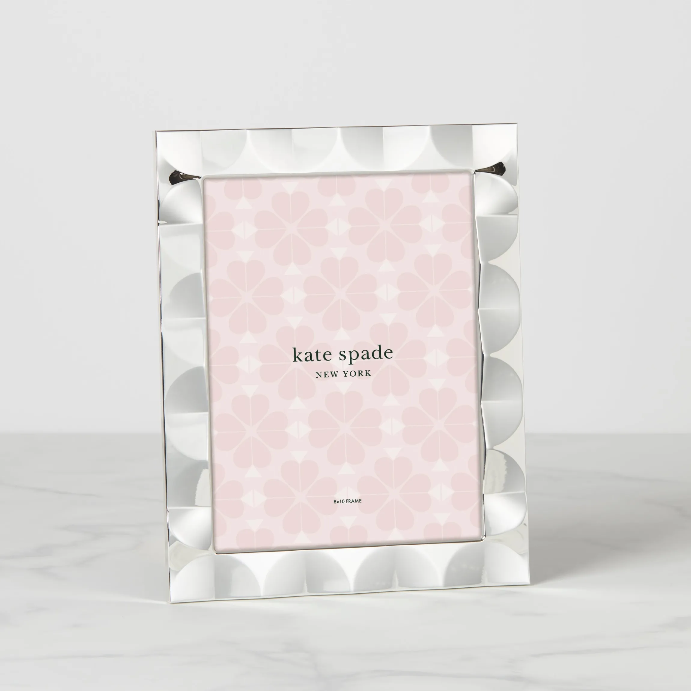 South Street Silver 8x10 Scallop Photo Frame