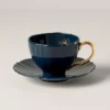 Sprig & Vine Navy Teacup & Saucer
