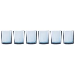 Stackables Blue Tall Drinkware, Set of 6