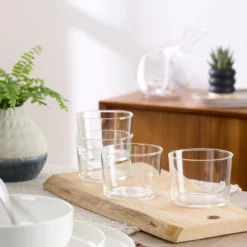 Stackables Clear Short & Tall Glasses 12-Piece Set