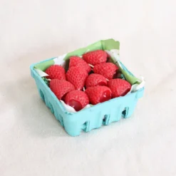 Strawberry Beeswax Birthday Candles