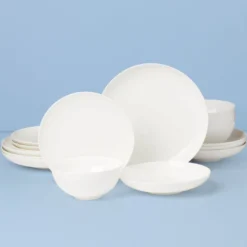 Studio 1414 Coupe 16-Piece Dinnerware Set