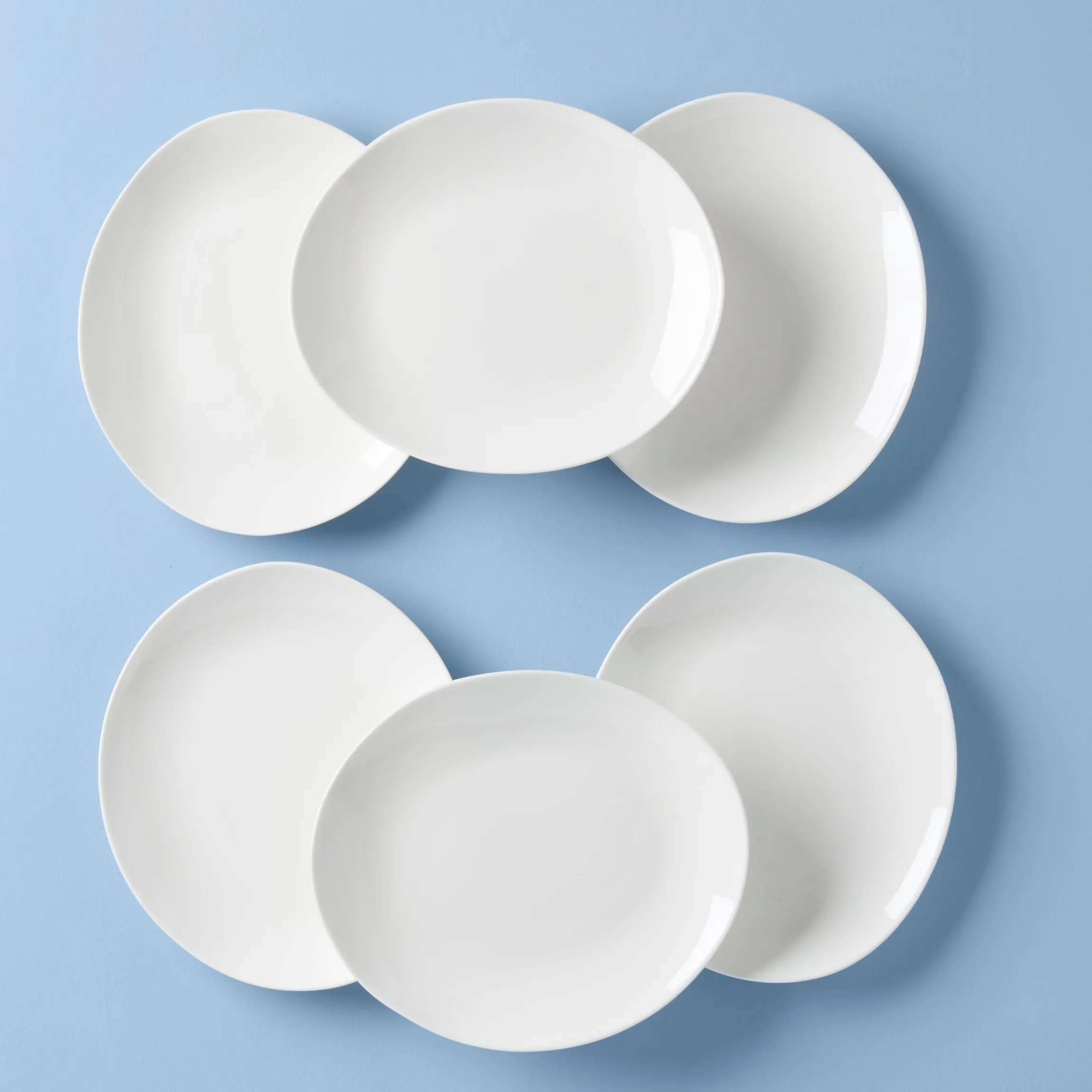 Studio 1414 Curve Accent Plates, Set of 6