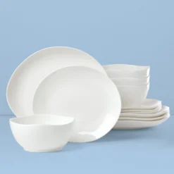 Studio 1414 Curve 12-Piece Dinnerware Set