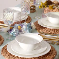 Studio 1414 Rimmed Accent Plates, Set of 6