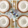 Studio 1414 Rimmed 12-Piece Dinnerware Set