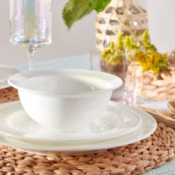 Studio 1414 Rimmed 12-Piece Dinnerware Set