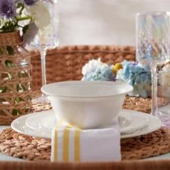Studio 1414 Rimmed 16-Piece Dinnerware Set