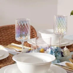 Studio 1414 Rimmed 16-Piece Dinnerware Set