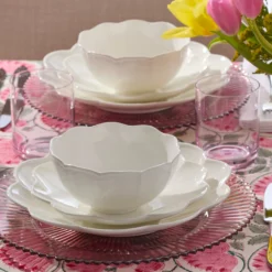 Studio 1414 Scallop Accent Plates, Set of 6
