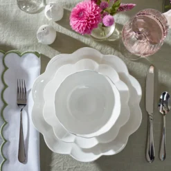 Studio 1414 Scallop 12-Piece Dinnerware Set