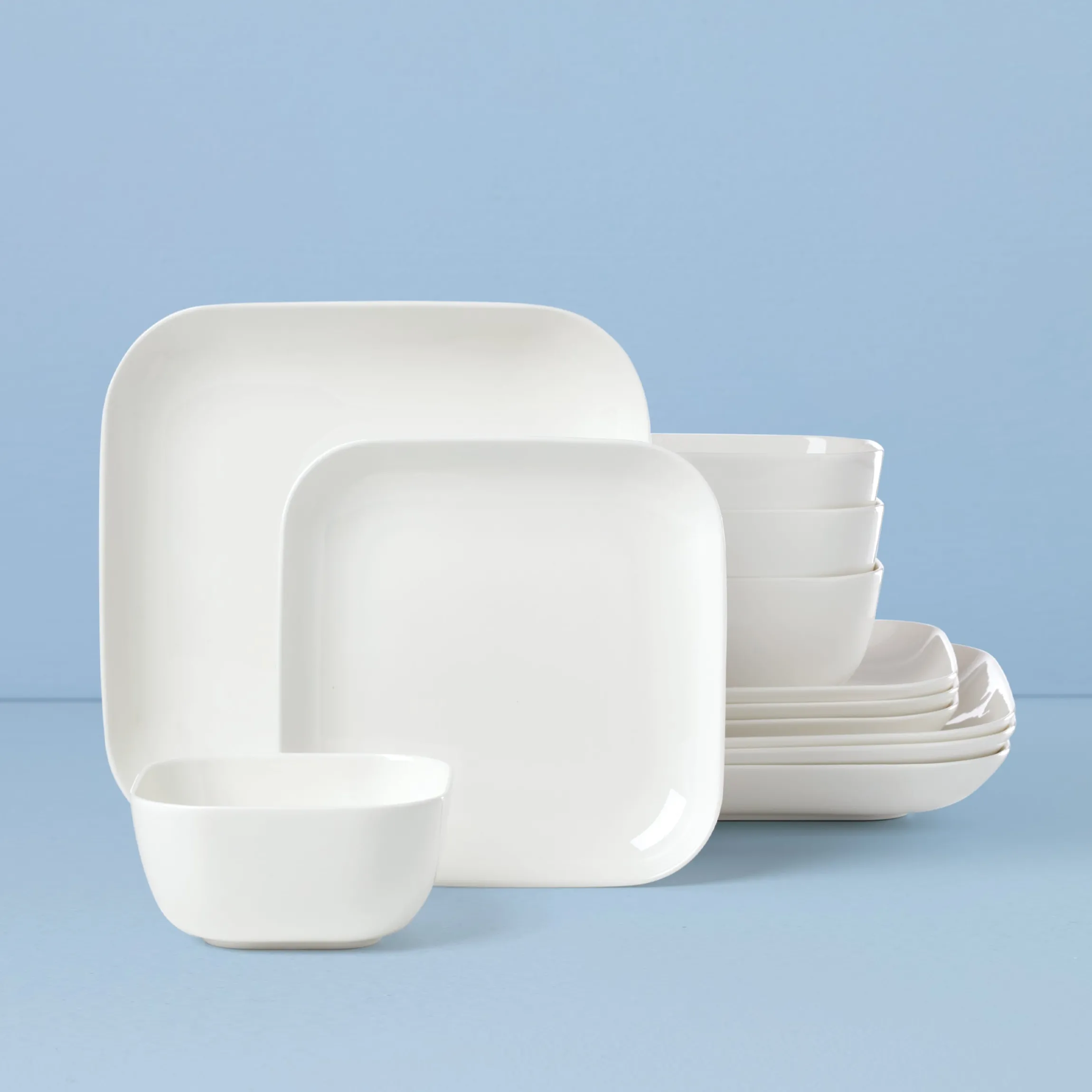 Studio 1414 Square 12-Piece Dinnerware Set