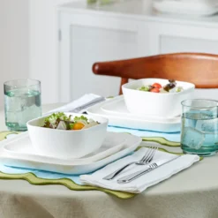 Studio 1414 Square 12-Piece Dinnerware Set