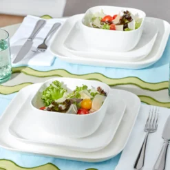 Studio 1414 Square 16-Piece Dinnerware Set