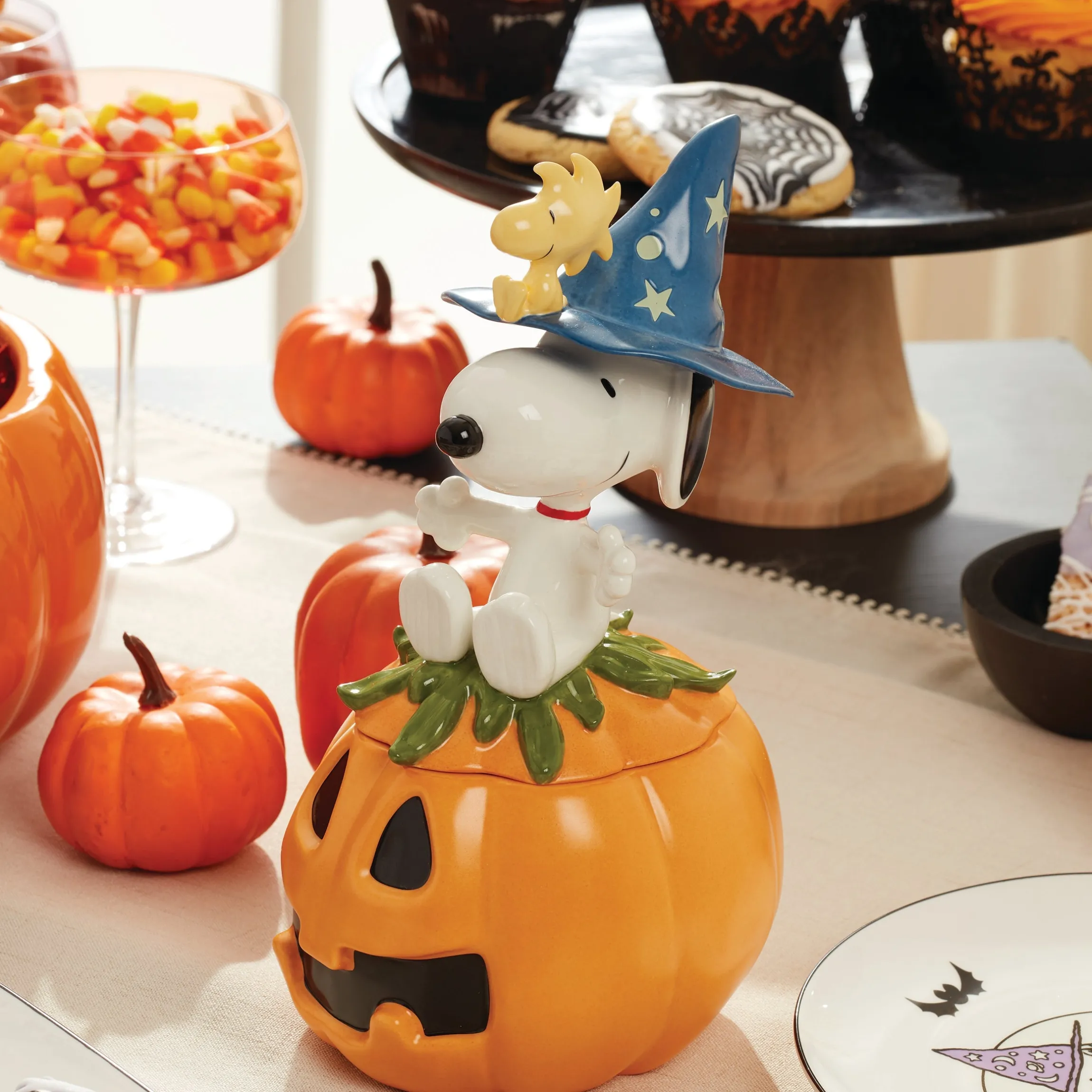 The Great Pumpkin Covered Candy Dish