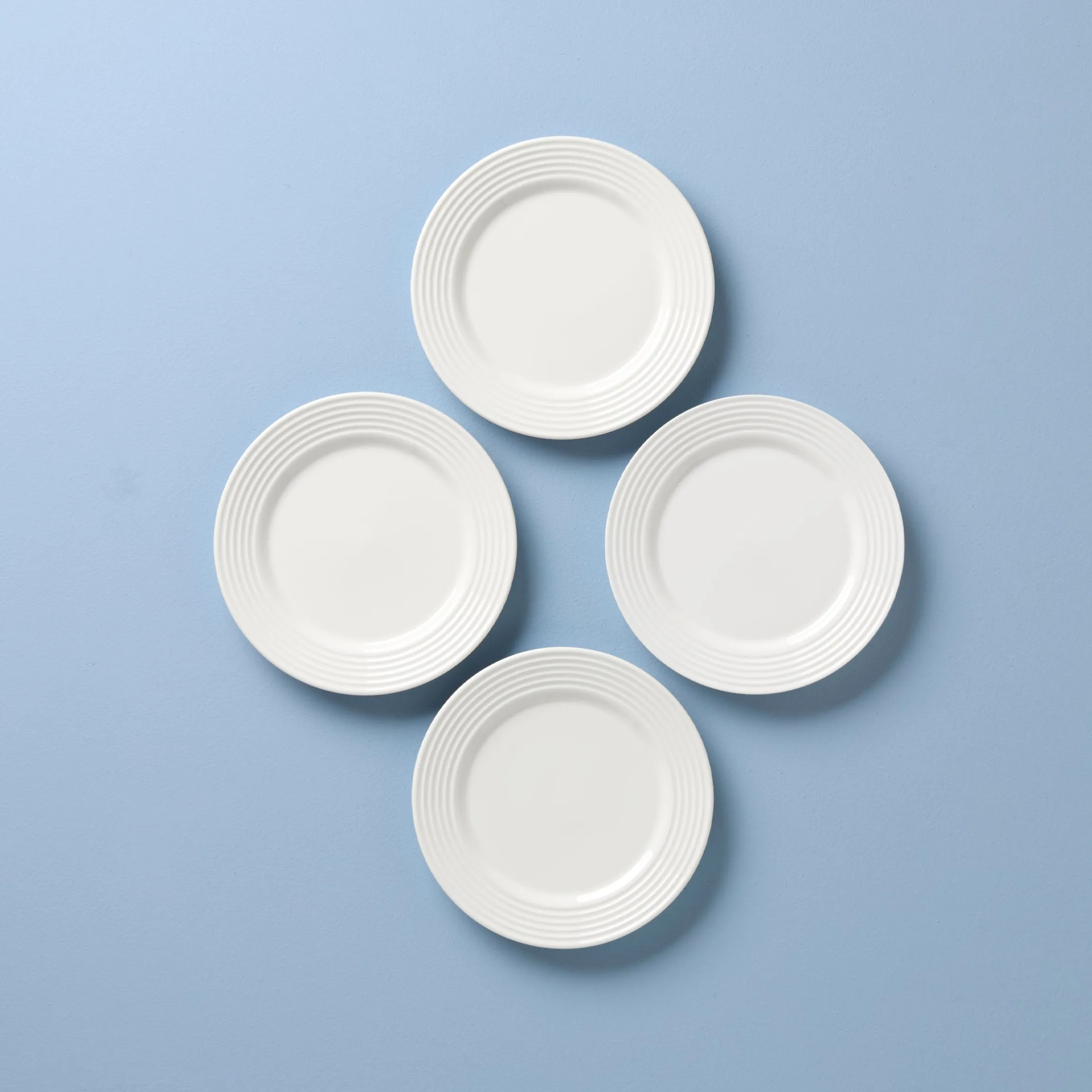 Tin Can Alley Dessert Plates, Set of 4