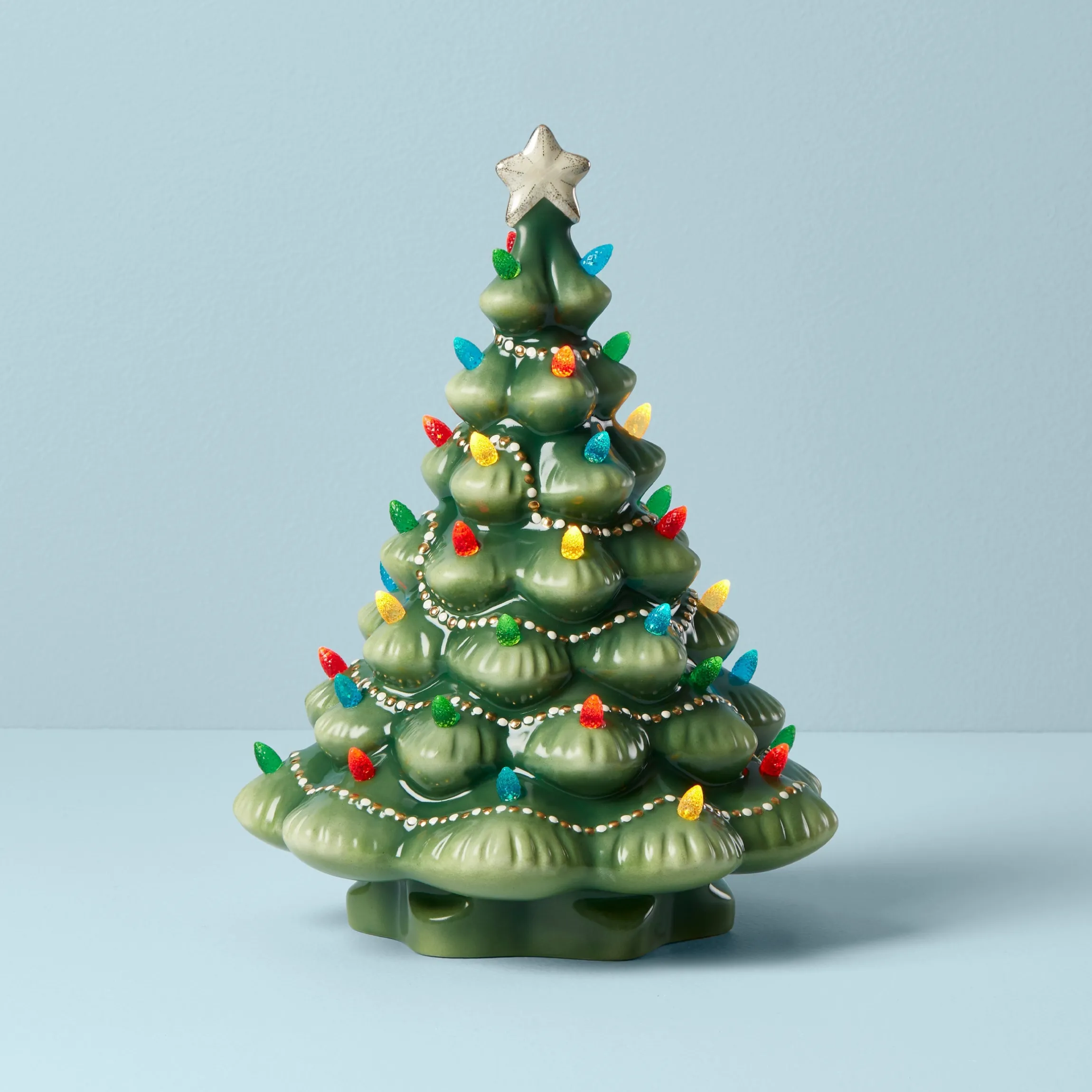 Treasured Traditions Green Lit Tree