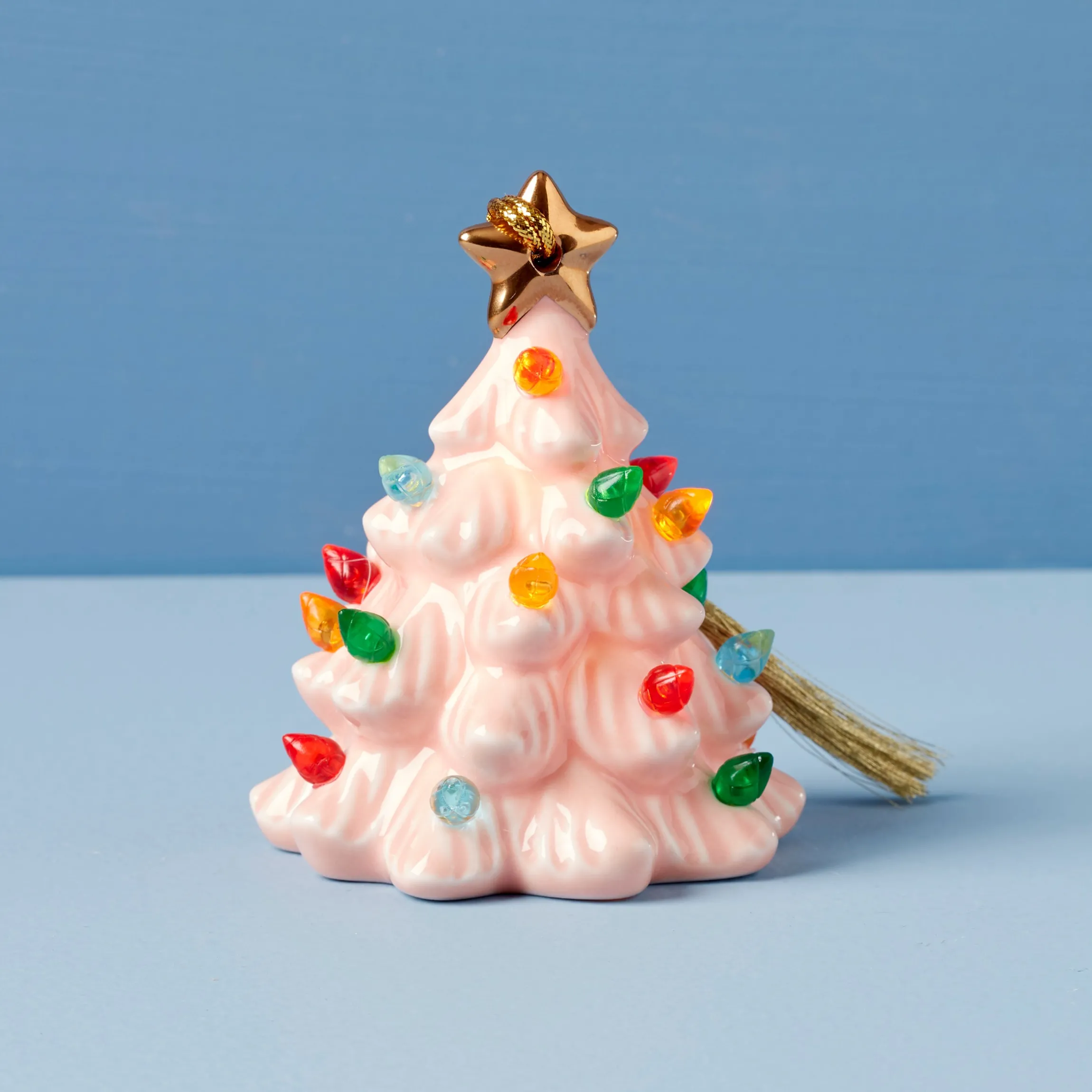 Treasured Traditions Pink Lit Tree Ornament