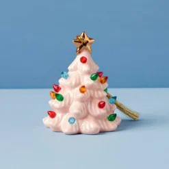 Treasured Traditions Pink Lit Tree Ornament
