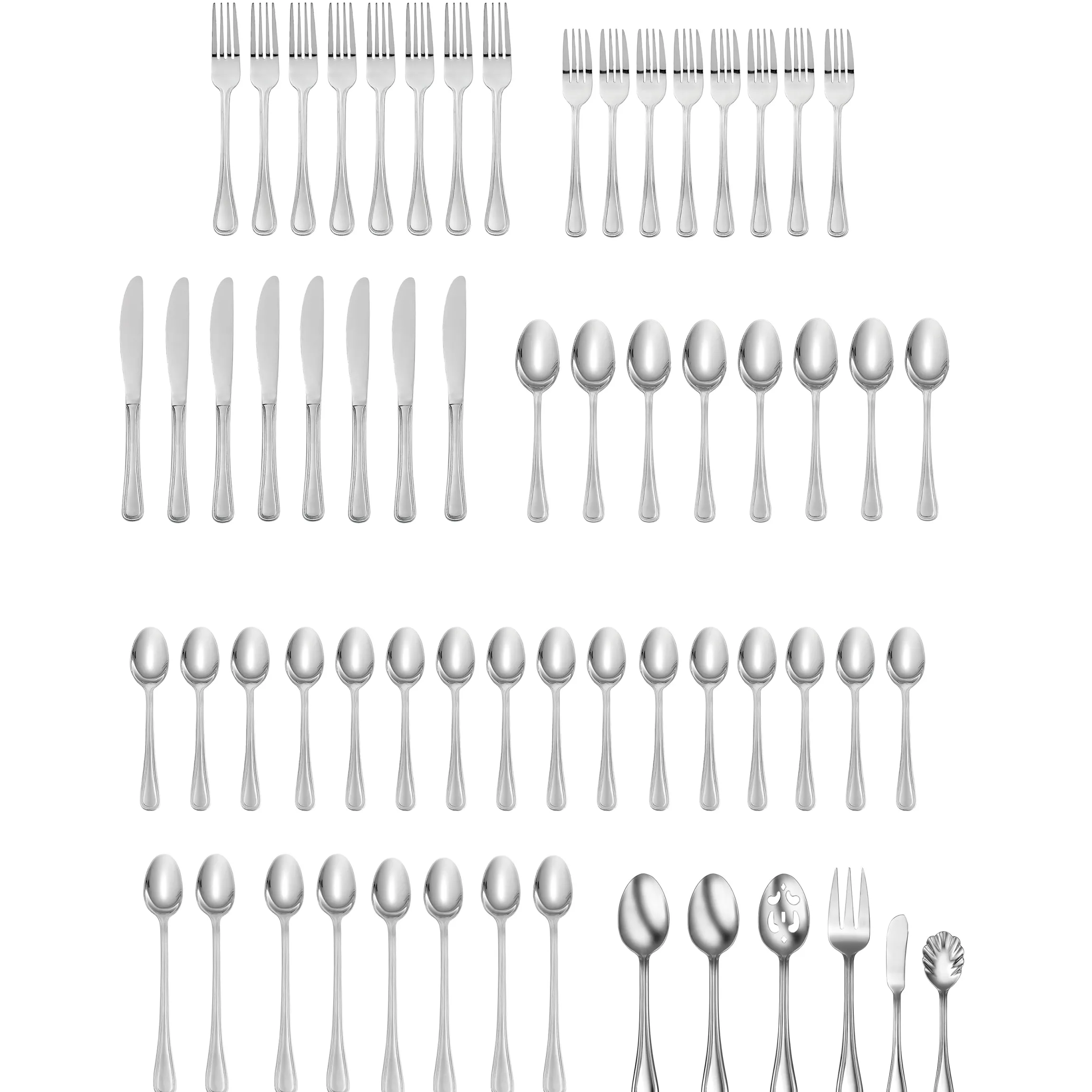 Tress 62-Piece Flatware Set