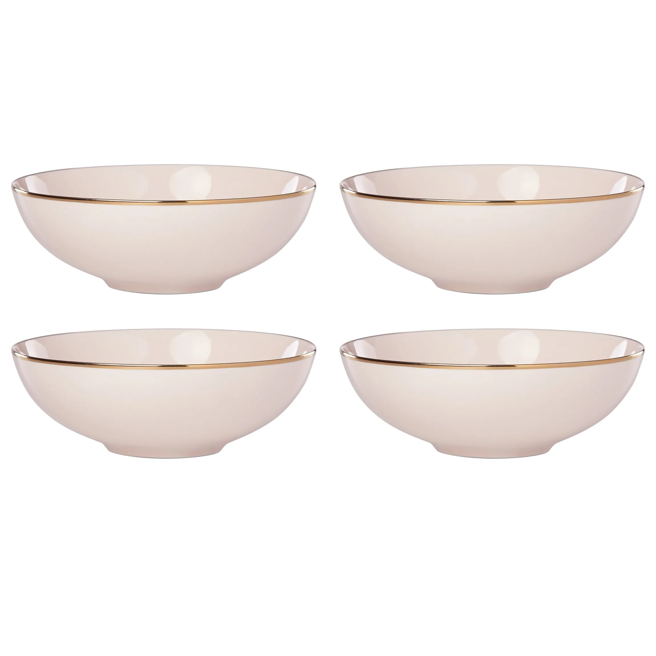 Trianna Blush All-Purpose Bowls, Set of 4