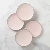 Trianna Blush Coupe Salad Plates, Set of 4