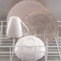 Trianna Blush 12-Piece Dinnerware Set